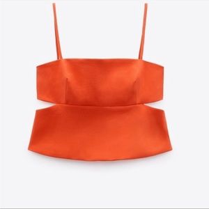 Zara Cut Out Top